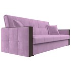 Прямой диван «Валенсия», механизм книжка, микровельвет, цвет сиреневый - Фото 4