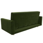 Прямой диван «Вест», механизм книжка, микровельвет, цвет зелёный - Фото 7