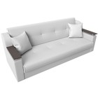 Прямой диван «Сенатор», механизм книжка, экокожа, цвет белый - Фото 6
