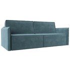 Прямой диван «Либерти», механизм еврокнижка, велюр, цвет бирюзовый - Фото 10