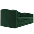 Прямой диван «Мечта», механизм дельфин, велюр, цвет зелёный  (артикул 10388847)  большой выбор товаров оптом и в розницу по низким ценам с доставкой