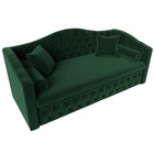 Диван прямой «Мечта», механизм дельфин, велюр, цвет зелёный - Фото 5