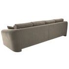 Прямой диван «Милтон», механизм еврокнижка, микровельвет, цвет бежевый - Фото 8