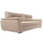 Прямой диван «Нэстор Лайт», механизм еврокнижка, велюр, цвет бежевый - Фото 3