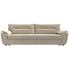 Прямой диван «Нэстор Лайт», механизм еврокнижка, микровельвет, цвет бежевый - Фото 2