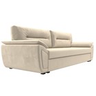 Прямой диван «Нэстор Лайт», механизм еврокнижка, микровельвет, цвет бежевый - Фото 3