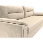 Прямой диван «Нэстор Лайт», механизм еврокнижка, микровельвет, цвет бежевый - Фото 4