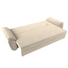 Прямой диван «Нэстор Лайт», механизм еврокнижка, микровельвет, цвет бежевый - Фото 8