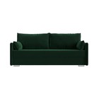Прямой диван «Сайгон», механизм еврокнижка, велюр, цвет зелёный - Фото 2