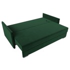 Прямой диван «Сайгон», механизм еврокнижка, велюр, цвет зелёный - Фото 5