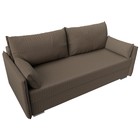 Прямой диван «Сайгон», механизм еврокнижка, рогожка, цвет корфу 03 - Фото 1