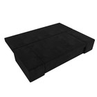 Прямой диван «Сан Марко», механизм еврокнижка, велюр, цвет чёрный - Фото 7