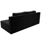 Прямой диван «Сан Марко», механизм еврокнижка, велюр, цвет чёрный - Фото 8