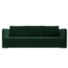 Прямой диван «Слим», механизм еврокнижка, велюр, цвет зелёный - Фото 2