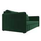 Прямой диван «Слим», механизм еврокнижка, велюр, цвет зелёный - Фото 7