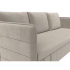 Диван прямой «Слим», механизм еврокнижка, микровельвет, цвет бежевый - Фото 8