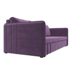Прямой диван «Слим», механизм еврокнижка, микровельвет, цвет сиреневый - Фото 7