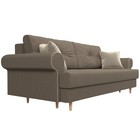 Прямой диван «Сплин», механизм еврокнижка, рогожка, цвет корфу 03 - Фото 3