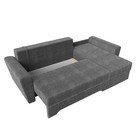 Угловой диван «Амстердам», правый угол, механизм еврокнижка, рогожка, цвет серый - Фото 6