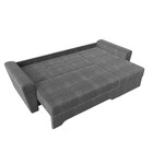 Угловой диван «Амстердам», правый угол, механизм еврокнижка, рогожка, цвет серый - Фото 7