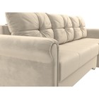 Угловой диван «Леон», правый угол, механизм еврокнижка, микровельвет, цвет бежевый - Фото 3