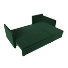 Угловой диван «Слим», правый угол, механизм еврокнижка, велюр, цвет зелёный - Фото 8