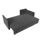 Угловой диван «Слим», правый угол, механизм еврокнижка, велюр, цвет серый - Фото 8