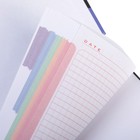 Бизнес-блокнот А5, 96 листов в клетку AutoCarbon, твёрдая обложка, 6-цветный блок - фото 23785081