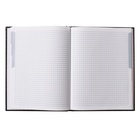 Бизнес-блокнот А5, 96 листов в клетку AutoCarbon, твёрдая обложка, 6-цветный блок - фото 23866446