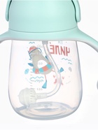 Поильник - непроливайка детский с силиконовой трубочкой «Чайка», 260 мл., с ручками, голубой - Фото 7