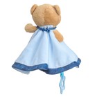 Комфортер - игрушка для сна новорожденных, M&B «Мишка», погремушка, голубой - Фото 6