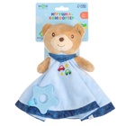 Комфортер - игрушка для сна новорожденных, M&B «Мишка», погремушка, голубой - Фото 6