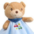 Комфортер - игрушка для сна новорожденных, M&B «Мишка», погремушка, голубой - Фото 7