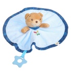 Комфортер - игрушка для сна новорожденных, M&B «Мишка», погремушка, голубой - фото 121967251