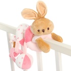 Растяжка - спираль с игрушками дуга на коляску / кроватку для малышей «Зайка», Mum&Baby - Фото 5
