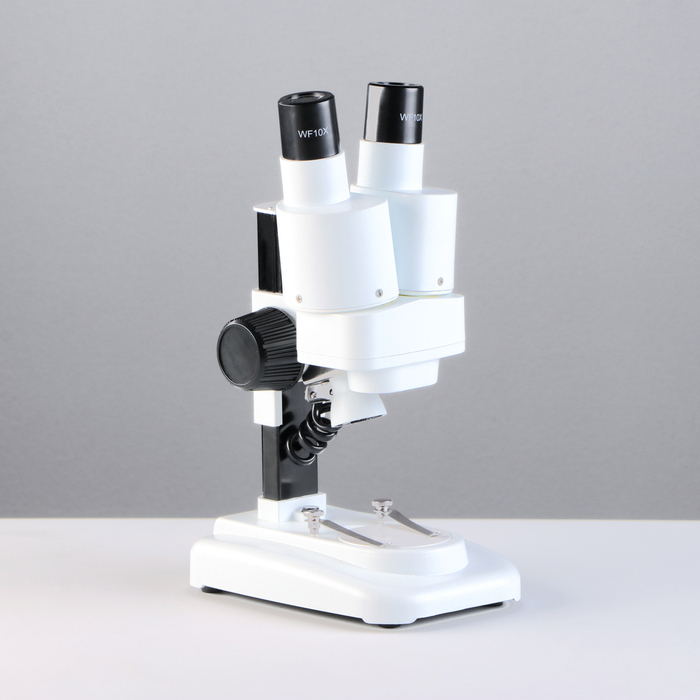 Микроскоп лабораторный Компакт, кратность 10, подсветка - фото 1908095454