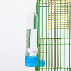 Поилка для птиц 3.3×17 см, 120 мл, синяя - Фото 4