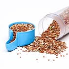 Поилка для птиц 6×13.5 см, 240 мл, синяя/белая - Фото 10