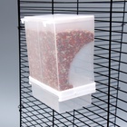 Автокормушка для птиц «Пижон», 8.5×8×15.4 см, пластик, белая - Фото 7