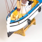 Сувенирная модель корабля «Рыбацкое судно», 24×23 см - Фото 5