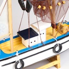 Сувенирная модель корабля «Рыбацкое судно», 24×23 см - Фото 7