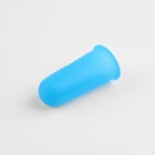 Колпачки для защиты пальцев при глажке утюгом, силиконовые, «М», 1,8 × 4,4 см, 3 шт, цвет синий - Фото 2