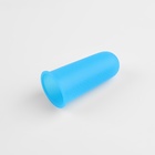 Колпачки для защиты пальцев при глажке утюгом, силиконовые, «М», 1,8 × 4,4 см, 3 шт, цвет синий - Фото 3