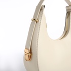 Сумка женская багет на молнии, 20.5×7×10.5 см, белая - Фото 5