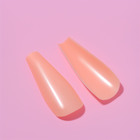 Накладные ногти, 100 шт, форма балерина, в контейнере, цвет персиковый - Фото 4