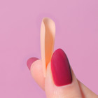 Накладные ногти, 100 шт, форма балерина, в контейнере, цвет персиковый - Фото 6
