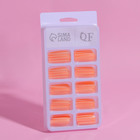 Накладные ногти, 100 шт, форма балерина, в контейнере, цвет персиковый - Фото 7