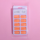 Накладные ногти, 100 шт., форма балерина, в контейнере, нежно розовые - Фото 6