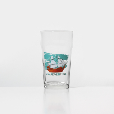 Стакан стеклянный для пива «Пейль-эль. Морское приключение», 570 мл, МИКС