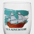Стакан стеклянный для пива «Тюлип. Морское приключение», 570 мл, МИКС - фото 11204981